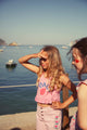 "Peace" Top Pink