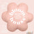 Linen Bloom Pillow Light Pink Lily
