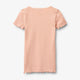 Katie Rib T-Shirt Rose Cloud