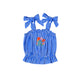 Rosie Top Stripe Iris Blue