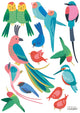 Perroquets - RIO /Stickers Muraux