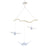 Origami Nursery Mobile White