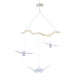 Origami Nursery Mobile White
