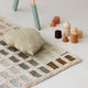 LORENA CANALS Knitted Cushion Babyleaf Olive
