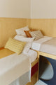 Cushion Geo Block Honey