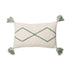 Knitted Cushion Little Oasis Nat Indus Blue