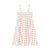 SMOL Cherries Strap Dress Off White available at smol