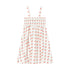 Cherries Strap Dress Off White
