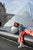 Flare Denim Stripes Pants Grenadine