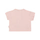 Flamingos Baby Tee Pastel Pink