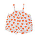 Hearts Baby Dungaree Off White