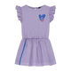 Dress Frill Sleeve Much Love Mallow