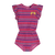 Playsuit Multicolor Stripe Rasberry