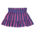 Mini Skirt Vertical Stripes Rasberry