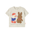 Readers Graphic Baby Tee Cream Heather