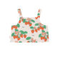 Tinycottons Strawberries Crop Top Pink