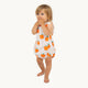 Tiny Cottons Apples Romper Off White