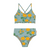 Tiny Cottons Flowers Swim Set Blue
