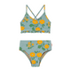 Tiny Cottons Flowers Swim Set Blue