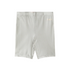 Silver Biker Shorts Silver