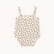 Tiny Roses Rib Set Off White