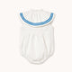 Stripes Bow Body Off White