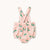 Tiny Flower Poplin Baby Body Pastel Pink