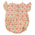 Cherries Sleevless Baby Romper Light Yellow
