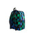 Kane Double Pocket Backpack Blue Checkboard