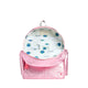 Kane Double Pocket Backpack Pink Checkboard