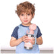 Spark Style Stainless Steel Straw Bottle Sky