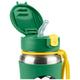 Spark Style Stainless Steel Straw Bottle Football