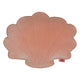 Soft Velvet Shell Cushion Apricot