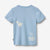 LB T-Shirt Faded Denim