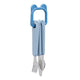 THE COTTON CLOUD Cutlery Set With Loop Cobalt