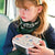 THE COTTON CLOUD Stainless Steel Lunchbox Dancing Hearts