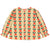 Apples Buttoned Blouse Dusty Yellow
