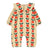 Baby romper with apple pattern 