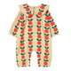 Baby romper with apple pattern 
