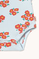 TINYCOTTONS Blossoms Rib Body Ice Blue, BEIRUT-JORDAN-KUWAIT
