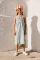 TINYCOTTONS Blue Flowers Strap Dress Off White, BEIRUT-KUWAIT