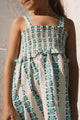 TINYCOTTONS Blue Flowers Strap Dress Off White, BEIRUT-KUWAIT