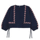 TINYCOTTONS Mini Cherries Blouse Navy