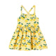 TINYCOTTONS Oranges Dress Mellow Yellow available at smol