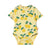 TINYCOTTONS Oranges Rib Body Mellow Yellow, SMOL