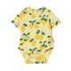 TINYCOTTONS Oranges Rib Body Mellow Yellow, SMOL