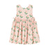 Tiny Flower Bows Dress Pastel Pink