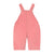 TINYCOTTONS Tiny Pocket Dungaree Baby Pink Ribbed