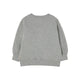 TINY COTTONS Flower Graphic Sweatshirt Medium Grey Heather