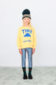 TINY COTTONS Stripes Shiny Leggings Dark Blue